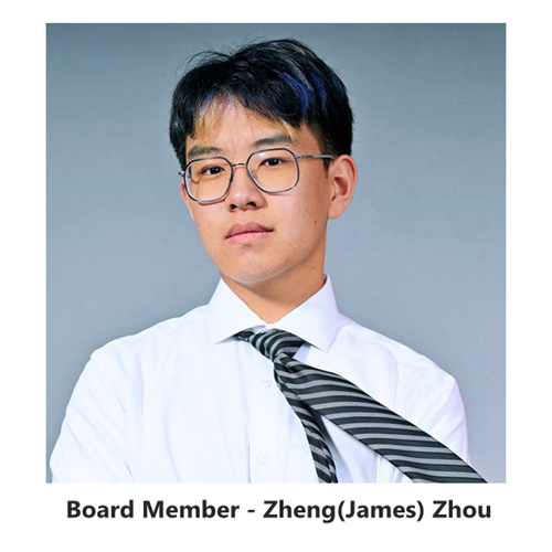 Zheng（James） Zhou，Founder ＆Chairman of Heartik Inc.,